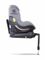 Автокрісло Avionaut AeroFIX IsoFix Grey Melange для дітей зростом 67-105 см (0-18кг)